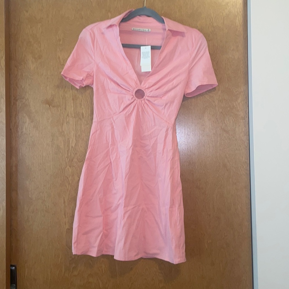 Pink Abercrombie Short Sleeve Dress *NEW WITH TAGS*